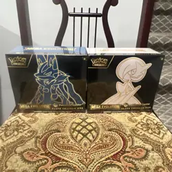 Pokemon Center Mega Evolution ETB Set Of 2 (Factory Sealed) - Image 1