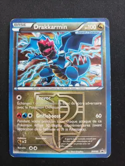 Carte Pokemon Drakkarmin Bw90 Holo Promo Noir Et Blanc - Image 1