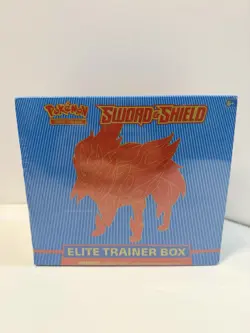 Sword & Shield Base Elite Trainer Box Etb Lot Sealed Zacian & Zamazenta Pokemon - Image 2