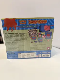 Sword & Shield Base Elite Trainer Box Etb Lot Sealed Zacian & Zamazenta Pokemon - Image 5