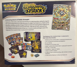 Pokemon TCG Scarlet & Violet Surging Sparks Sealed Elite Trainer Box ETB - Image 2
