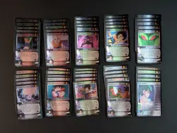 Dragonball Z CCG Score Foil Saiyan Saga Lot - 50 DBZ cards Goku Vegeta bulma - Image 1