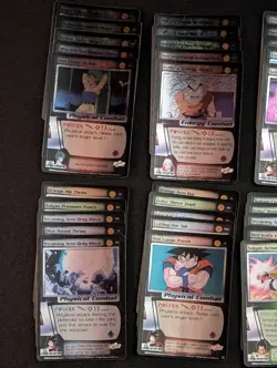 Dragonball Z CCG Score Foil Saiyan Saga Lot - 50 DBZ cards Goku Vegeta bulma - Image 2