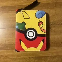 Pokemon Card Binder 4 Pocket 50 Pages 400 Card Capacity - Image 1
