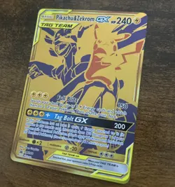Pikachu & Zekrom GX 2021 SM248 Sun & Moon Tag Team Black Star Promo Card Pokemon - Image 2