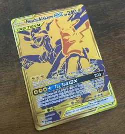 Pikachu & Zekrom GX 2021 SM248 Sun & Moon Tag Team Black Star Promo Card Pokemon - Image 3