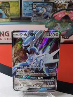Dialga GX - 82/131 - Pokemon Forbidden Light Sun & Moon Ultra Rare Card LP - Image 1