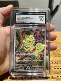 Pokemon 2024 Japanese Super Electric Breaker Kecleon Card 118/106 CGC 10 Gem MT - Image 1