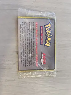2000 Pokemon SEALED Marill Black Star Promo #29 Neo Genesis WOTC Card - Image 1