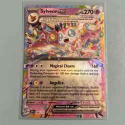 Sylveon Ex 86 Double Rare Card Surging Sparks Pokemon TCG Mint Condition - Image 1