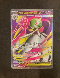 Mega Gardevoir Ex 159/132 Mega Evolution Pokemon Card Full Art Ultra Rare NM - Image 1