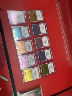 Yu Nagaba X Pokemon Eevee complete set of nine Japanese Pokemon Card 2023 + Pika - Image 4