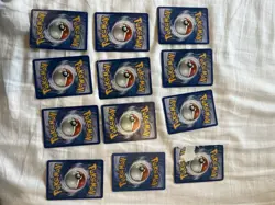 Pokemon TCG 12 Retro/Old/Vintage Bulk Cards WOTC 1999-2010s - Image 4