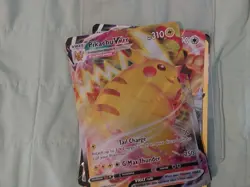 2 pokemon binders and 9 big cards in a Protective case. - Image 3
