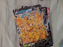 2 pokemon binders and 9 big cards in a Protective case. - Image 4