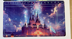 Walt Disney Cinderella Castle Lorcana Compatible CCG Play Mat Card Game Playing - Image 2