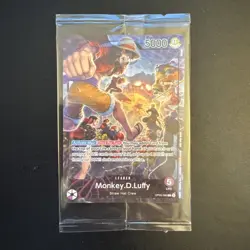 Monkey.D.Luffy PSA Magazine Promo OP05-060 One Piece Cards Foil SEALED BRAND NEW - Image 1