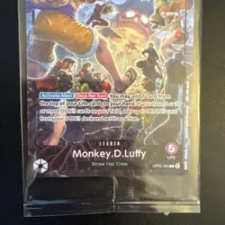 Monkey.D.Luffy PSA Magazine Promo OP05-060 One Piece Cards Foil SEALED BRAND NEW - Image 3