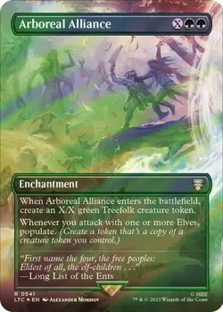 MTG - Arboreal Alliance - Surge Foil - Lord of the Rings - Magic the Gathering - Image 1