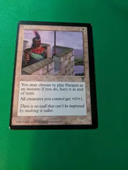 Parapet Visions off center miscut misprint error - Image 1