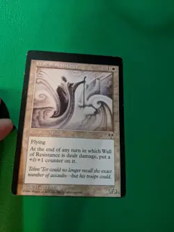 Wall of Resistance Mirage off center miscut misprint error - Image 1