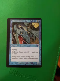 Tower Drake Invasion off center miscut misprint error twisted - Image 1