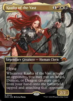 1 x Kaalia of the Vast (0343) - Borderless - Modern Horizons 3 - NM-Mint - MTG - Image 1