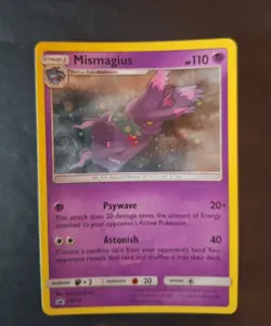 Pokemon Mismagius Swirl Card Holo Promo Full HD Galaxy - Image 4
