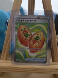 Pokemon TCG Mega Evolution Buddy-Buddy Poffin 167/132 NM - Image 1