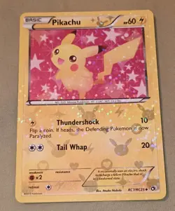 Pikachu RC7/RC25 Legendary Treasures: Radiant Collection Holo - Image 1