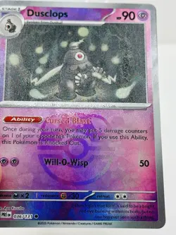 🔥Pokemon TCG-Dusclops-Master Ball Pattern-036/131-Prismatic Evolutions-M/NM!🔥 - Image 2