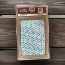 1995 Pokemon Japanese Topsun #56 ‐ Mankey ‐ Blue Back - PSA 4 (VG-EX) Pop 8 - Image 2