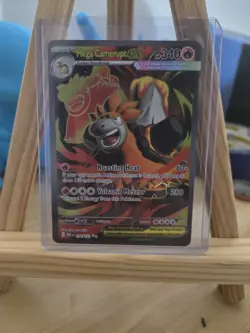 Pokemon TCG Mega Evolution Mega Camerupt EX 156/132 Ultra Rare - Image 1