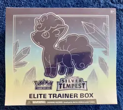 Factory Sealed Pokemon TCG Silver Tempest Elite Trainer Box (ETB) - Image 1