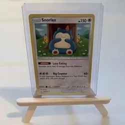 Snorlax 158/214 (Holo) Pokemon TCG- Sun & Moon Unbroken Bonds NM - Image 1