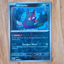 Morpeko 121/182 Reverse Holo Rare Paradox Rift Pokemon TCG Scarlet & Violet NM - Image 1