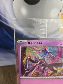 Pokemon TCG Mega Evolutions Xerneas Best Buy Exclusive Promo Stamped Sealed - Image 2