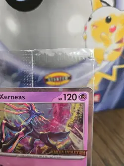 Pokemon TCG Mega Evolutions Xerneas Best Buy Exclusive Promo Stamped Sealed - Image 3