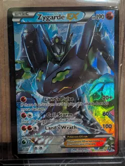 Pokemon TCG Zygarde EX 111/160 Full Art XY Fates Collide Ultra Rare HP - Image 2