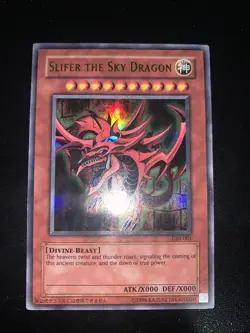 Slifer the Sky Dragon (Ultra Rare) GBI-001 Yu-Gi-Oh! Duel Monsters International - Image 1