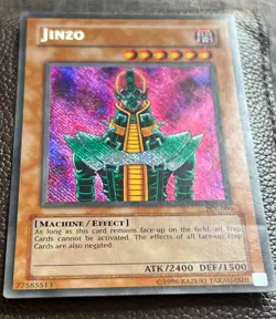 | Jinzo - PSV-000 Unlimited | Reverse Secret Rare | Holofoil Misprint Error | MP - Image 2