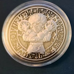 YuGiOh Official YCS Championship Pre-Reg Coin | SILVER Jinzo Coin Unopened - Image 1