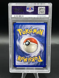 1999 Pokemon TCG Mewtwo Base Set Holo Unlimited Rare Card 10/102 PSA 7 - Image 2