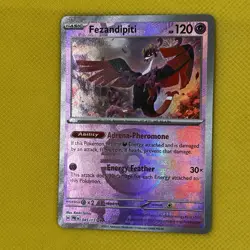 Fezandipiti 045/131 Rare pokeball Holo Prismatic Evolutions Pokemon Card NM - Image 1