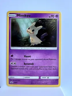 Mimikyu - SM29 - Pokemon Sun & Moon Promo Holo Rare Card NM - Image 1