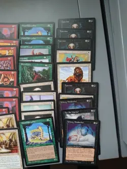 110 Visions. MTG Cards Only Lot. Old Vintage. octvis1 Simoon,Parapet,Python - Image 2