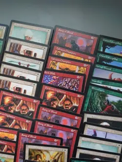 110 Visions. MTG Cards Only Lot. Old Vintage. octvis1 Simoon,Parapet,Python - Image 4