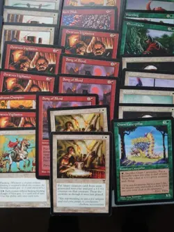 110 Visions. MTG Cards Only Lot. Old Vintage. octvis1 Simoon,Parapet,Python - Image 5