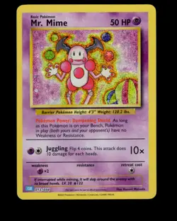 Mr. Mime CLB 013/034 Holo Pokemon Card Game Classic Collection English - Image 1