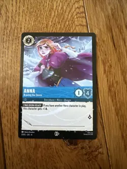 Anna - Braving the Storm 17 Disney Lorcana Promo Card - Disney Parks Promo - Image 1